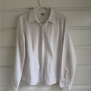 Classic White Women’s Button Down